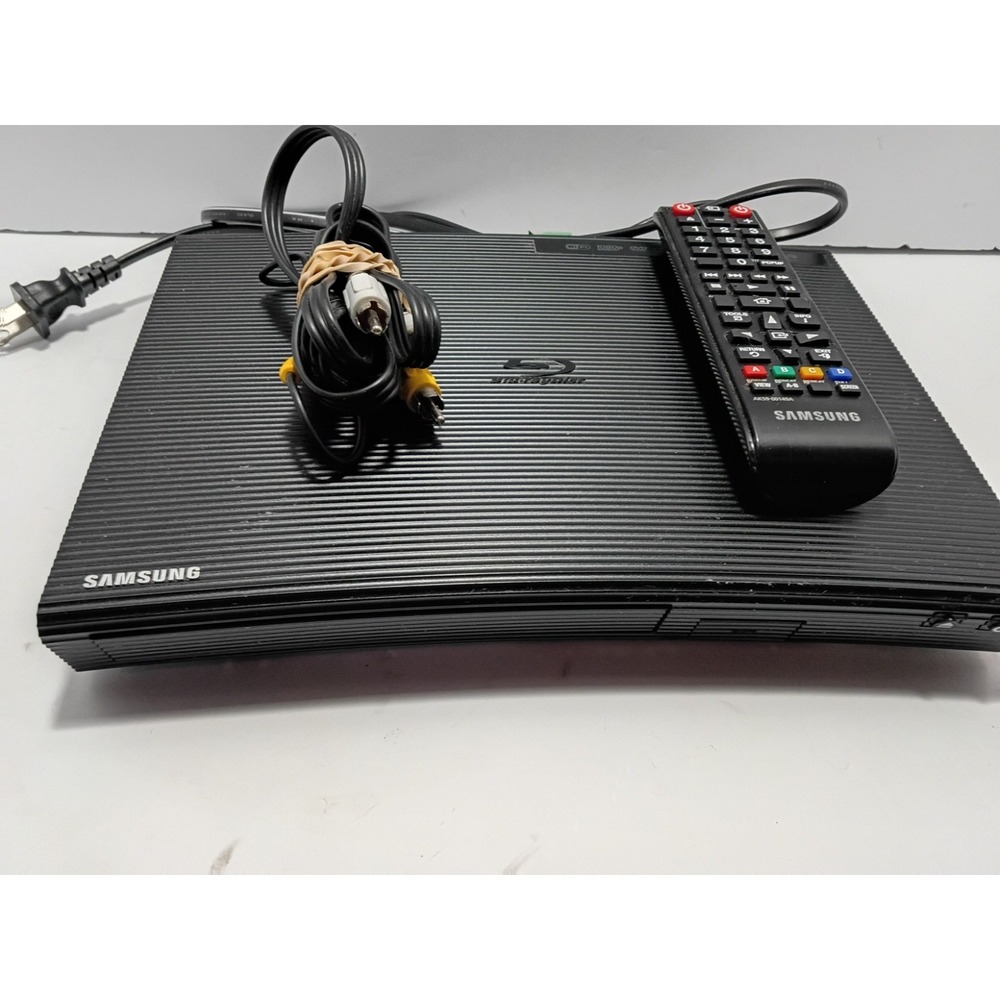 Samsung BD-JM57C Blu-Ray DVD Player Wi-Fi HDMI USB 1080p Tested Works w Remote